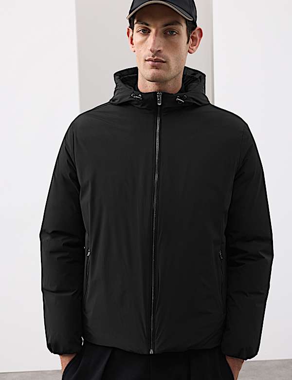 Feather and Down Puffer Jacket - VN