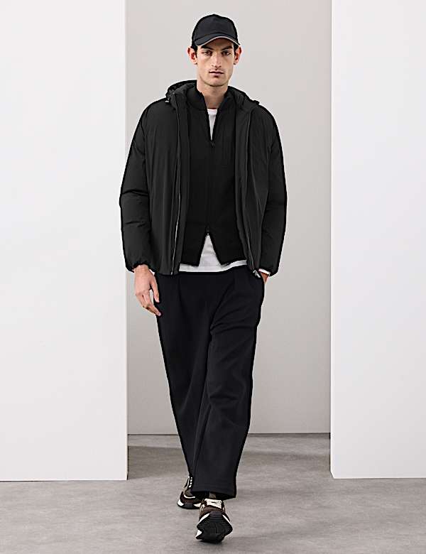 Feather and Down Puffer Jacket - VN