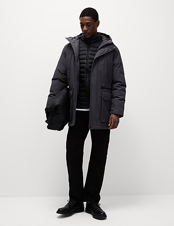 Padded Parka Jacket with Stormwear&trade; - IL