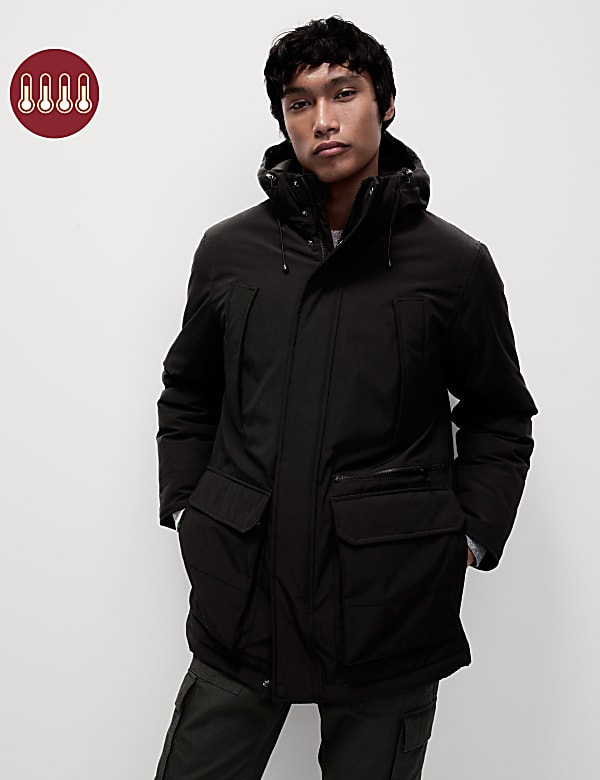 Padded Parka Jacket with Stormwear™ - DE