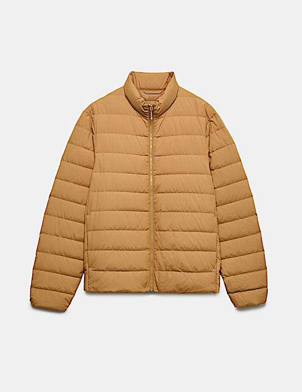Feather and Down Packaway Puffer Jacket - EE