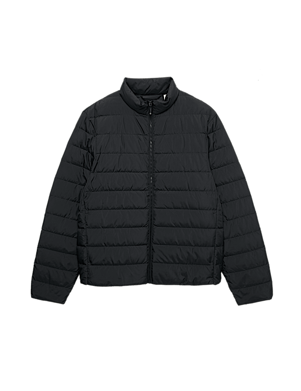 Feather and Down Packaway Puffer Jacket