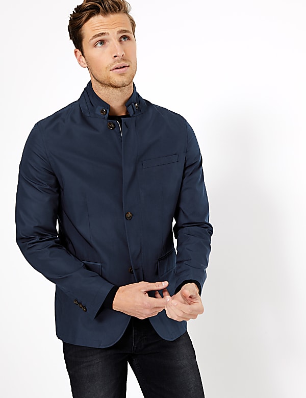 Technical Zipped Blazer