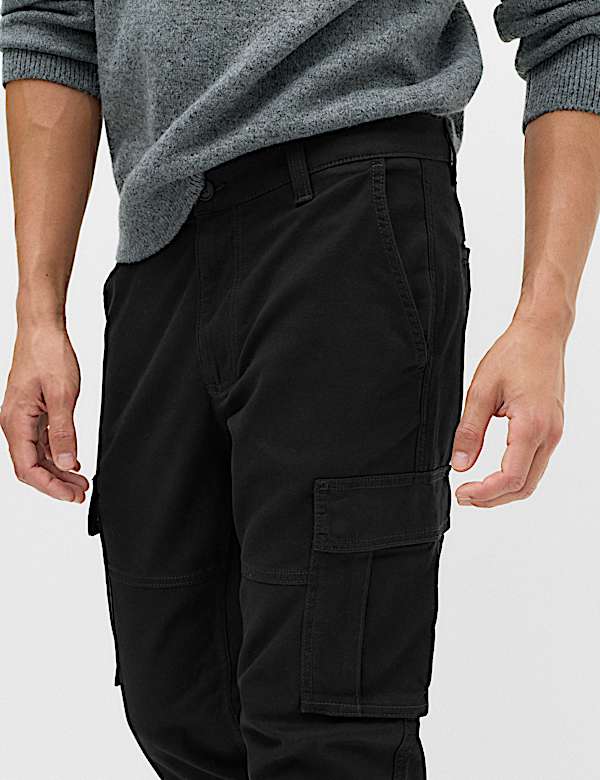 Pantalon cargo coupe droite - BE