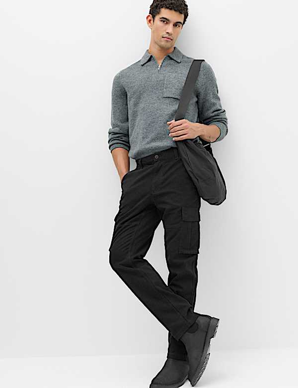 Pantalon cargo coupe droite - BE