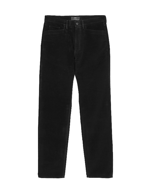 Regular Fit Moleskin Trousers