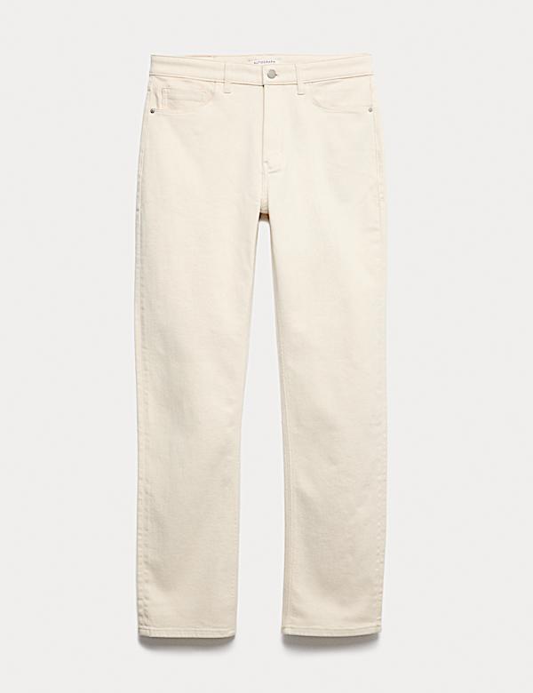 Τζιν ιταλικής σχεδίασης με ίσια γραμμή και απαλή υφή - GR