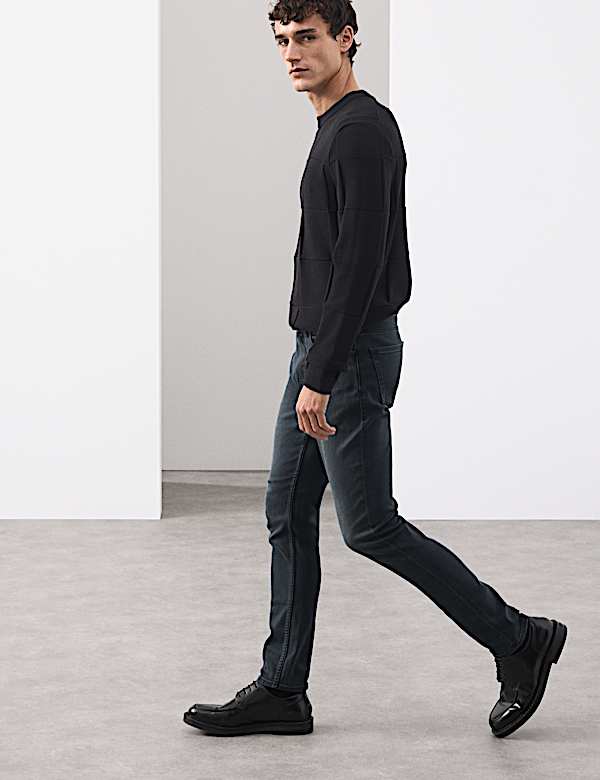 Italiaanse jeans met smalle pasvorm - BE