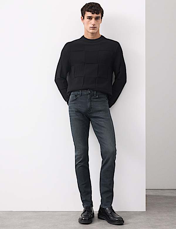 Italiaanse jeans met smalle pasvorm - BE