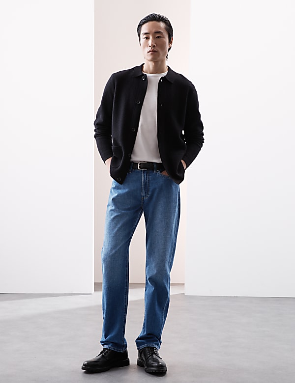 Straight Leg Soft Touch Jeans