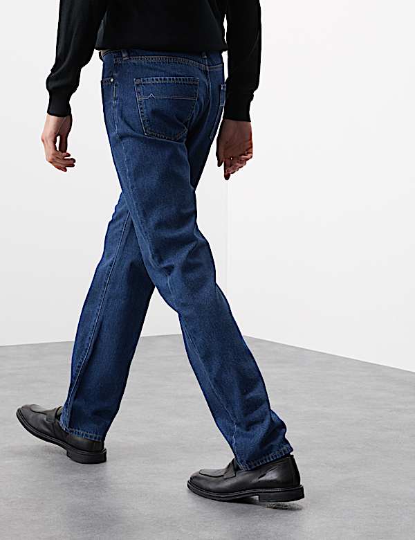 Straight Leg Soft Touch Jeans - VN