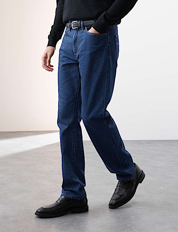 Straight Leg Soft Touch Jeans - VN