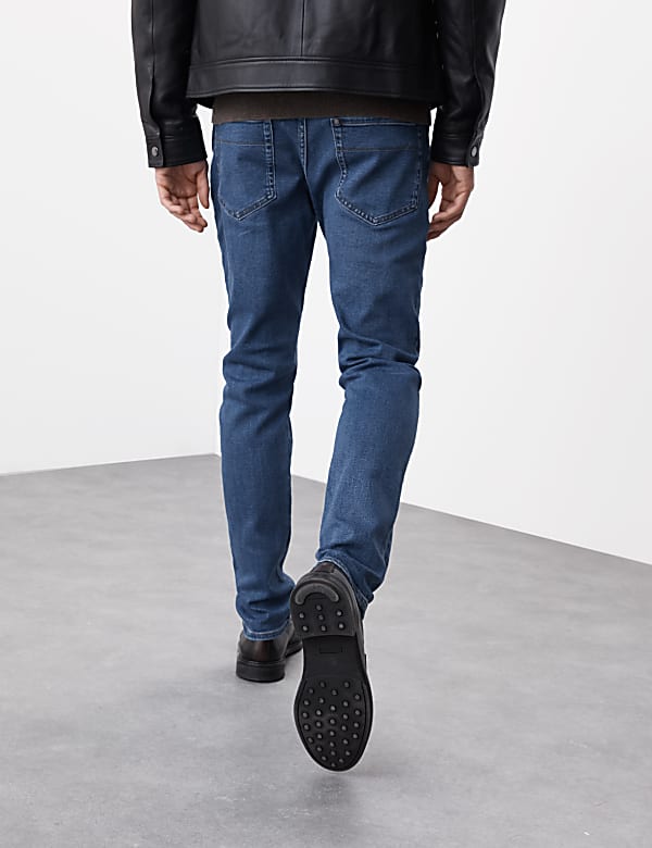 Slim Fit Soft Touch 5 Pocket Jeans - RS