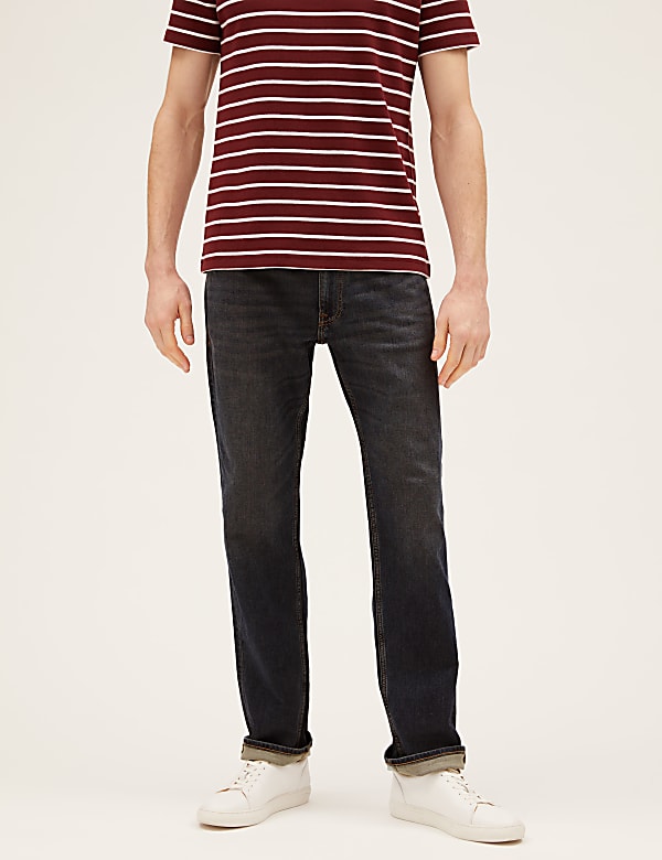 Straight Fit Supersoft Stretch Jeans