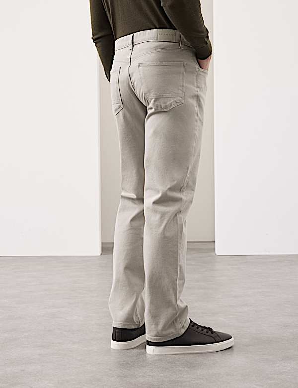Straight Fit 360 Flex Stretch Jeans - FR