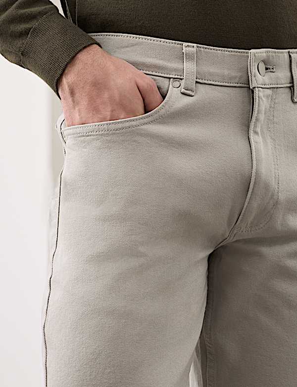 Straight Fit 360 Flex Stretch Jeans - FR