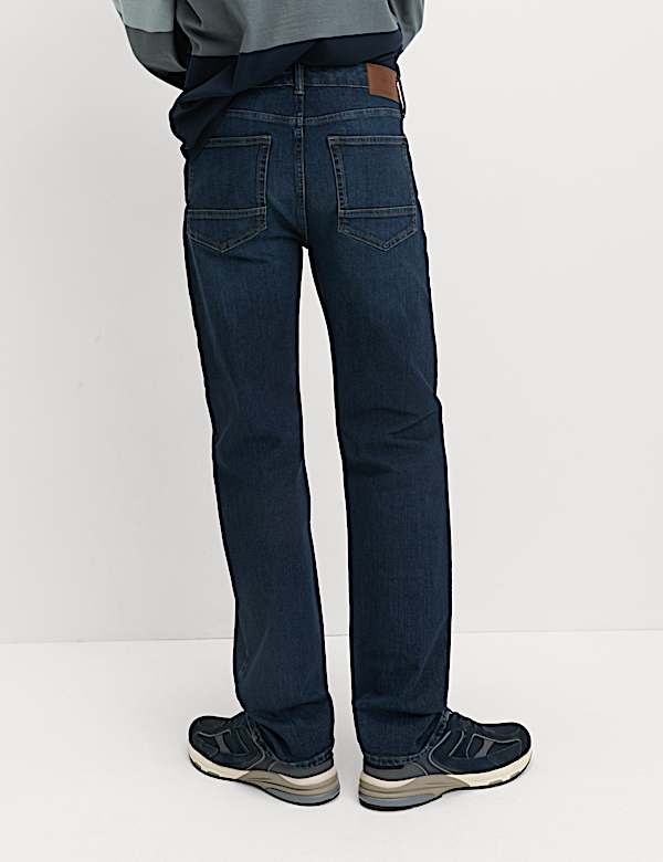 Straight Fit 360 Flex Stretch Jeans - FR