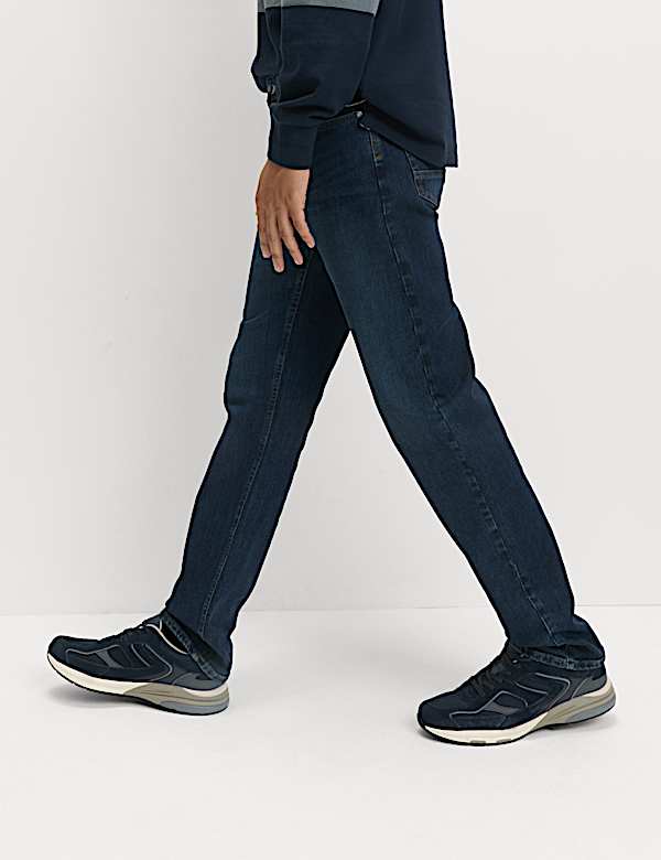 Straight Fit 360 Flex Stretch Jeans - FR