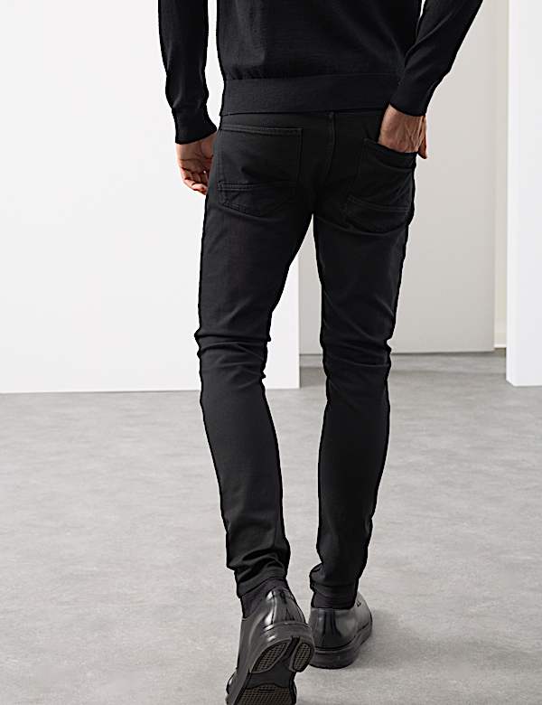 Τζιν με εξαιρετική ελαστικότητα προς όλες τις κατευθύνσεις σε εφαρμοστή γραμμή - GR