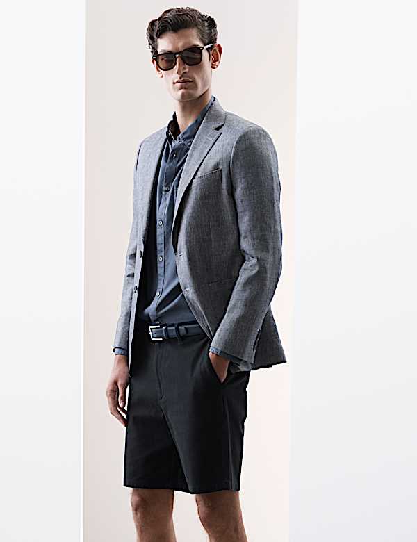 Σορτς με ανάγλυφη υφή - GR