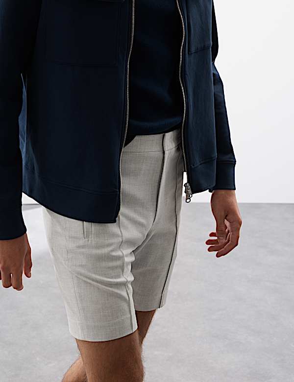 Seersucker Chino Shorts - FI