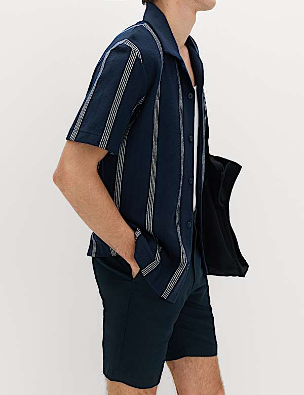 Linen Blend Chino Shorts - IL