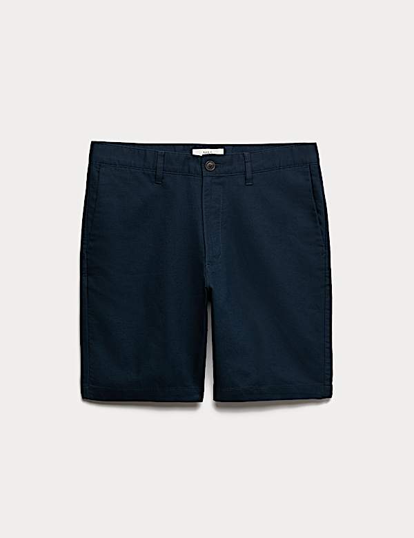 Linen Blend Chino Shorts - KG