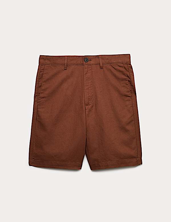 Linen Blend Chino Shorts - KR