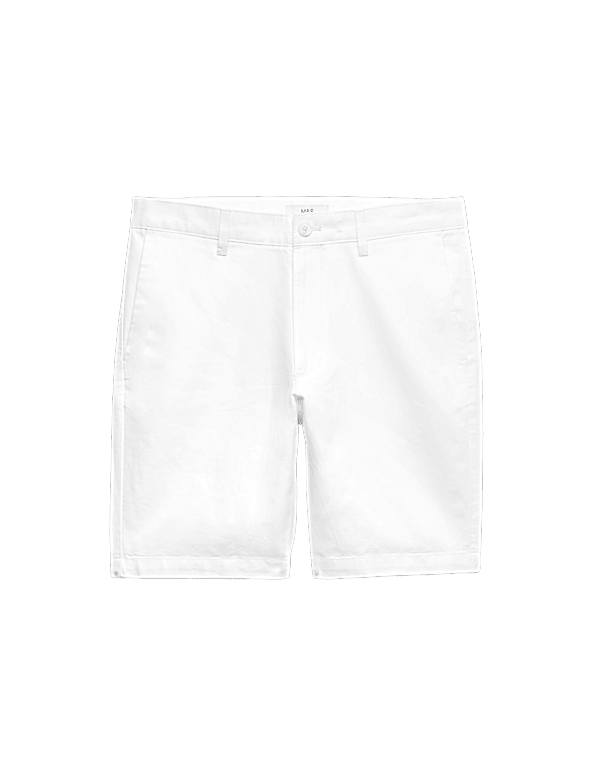Linen Blend Chino Shorts