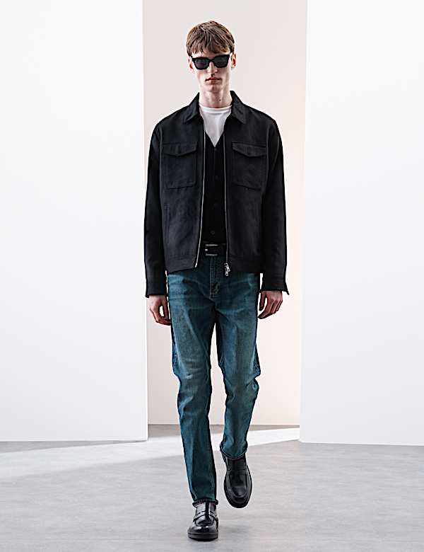 Slim Fit Japanese Selvedge Stretch Jeans