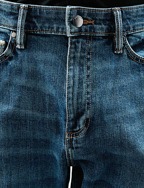 Slim Fit Japanese Selvedge Stretch Jeans