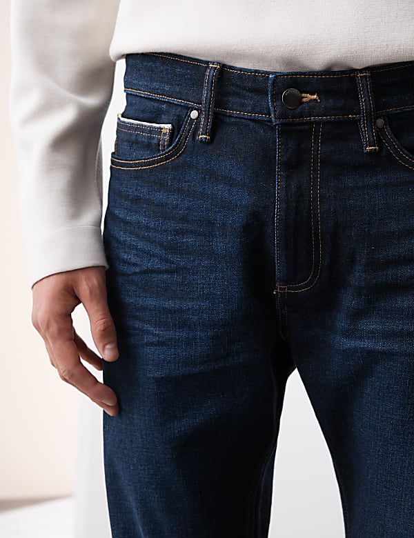 Slim Fit Japanese Selvedge Stretch Jeans