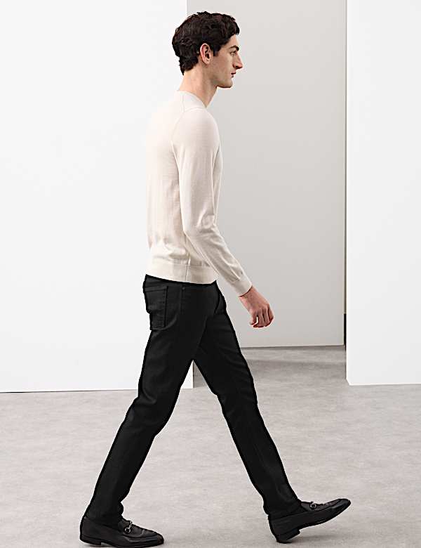 Slim Fit Japanese Selvedge Stretch Jeans - US
