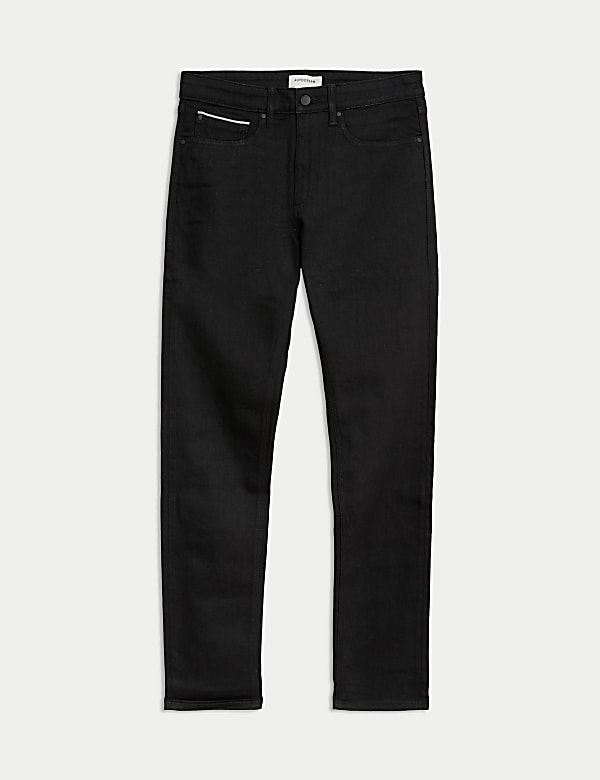 Slim Fit Japanese Selvedge Stretch Jeans - US