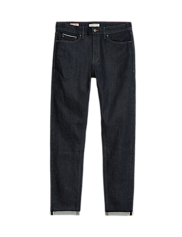 Slim Fit Japanese Selvedge Stretch Jeans