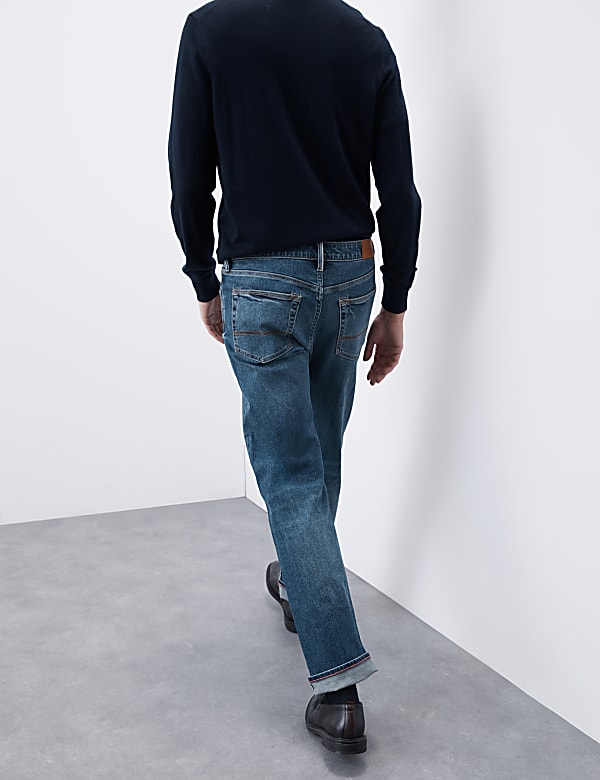 Straight Fit Japanese Selvedge Jeans - US
