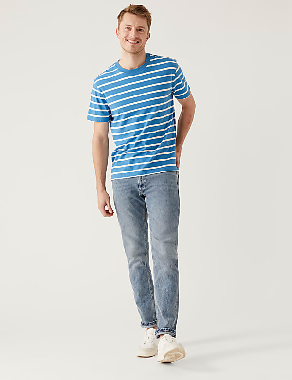 Slim Fit Pure Cotton Jeans