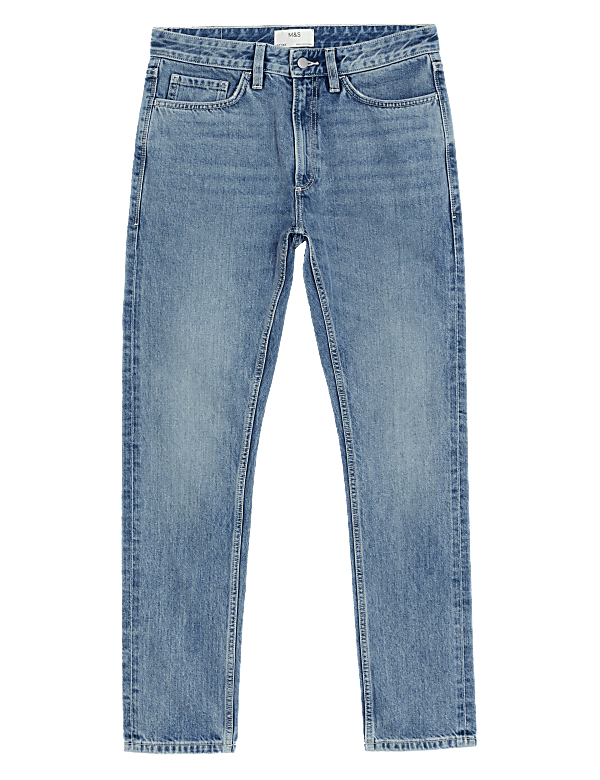 Slim Fit Pure Cotton Jeans