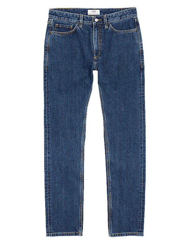 Slim Fit Pure Cotton Jeans