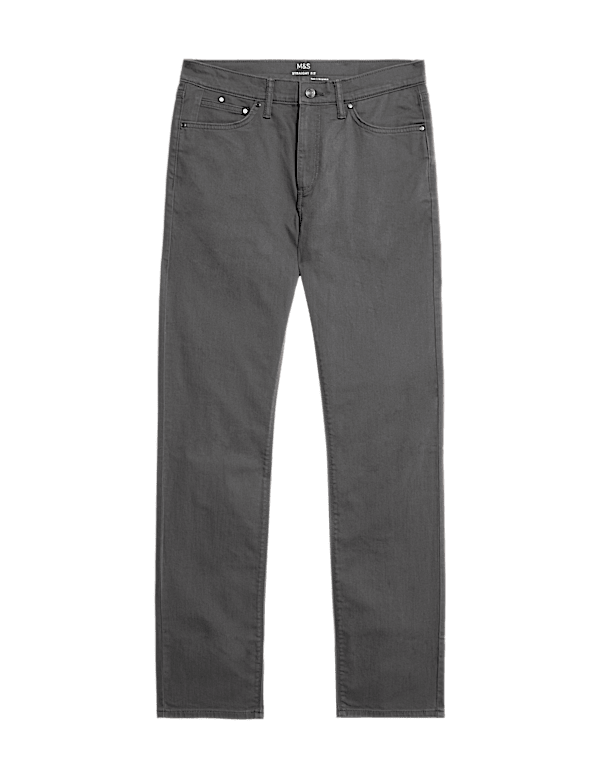 Straight Fit Stretch Jeans