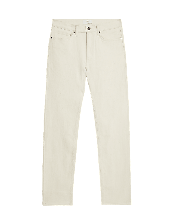 Straight Fit Stretch Jeans