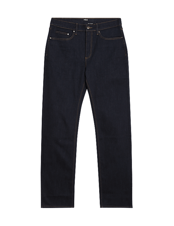 Straight Fit Stretch Jeans