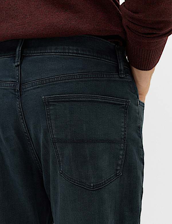 Straight Fit Stretch Jeans