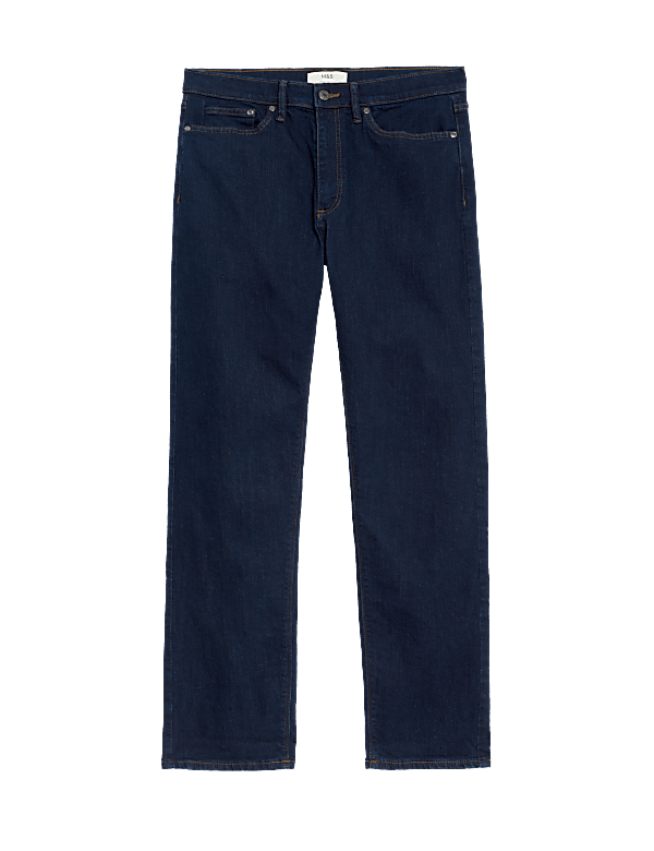 Straight Fit Stretch Jeans