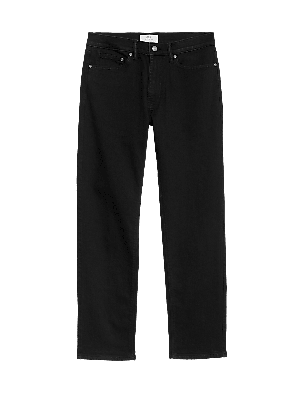 Straight Fit Stretch Jeans