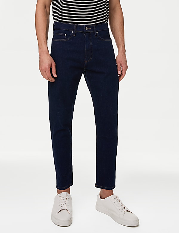 M&s mens tapered jeans shop