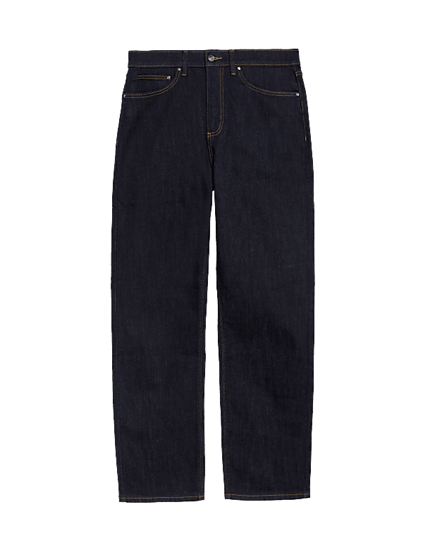 Loose Fit Stretch Jeans