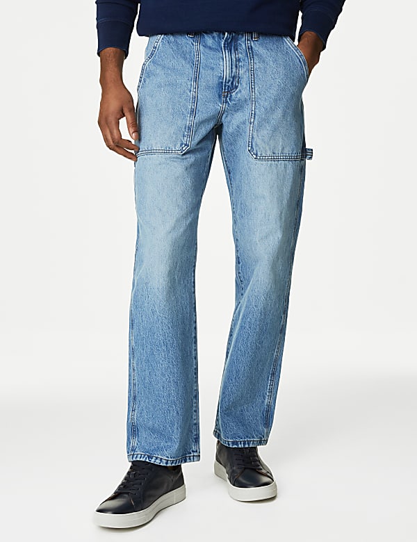 Loose Fit Carpenter Jeans - AL