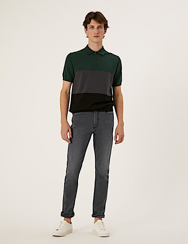 Organic Cotton Slim Fit Stretch Jeans