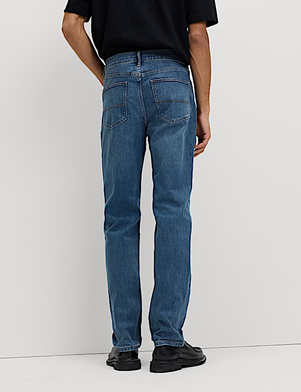 2pk Straight Fit Stretch Jeans - AU